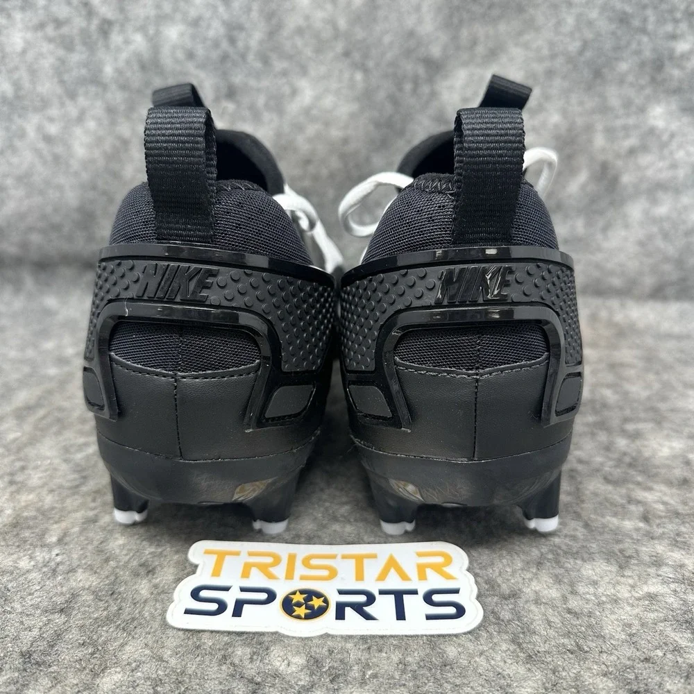 Nike Huarache 9 Elite Low Lacrosse Cleats Mens Sz 13 Black White FD0089-002 LAX